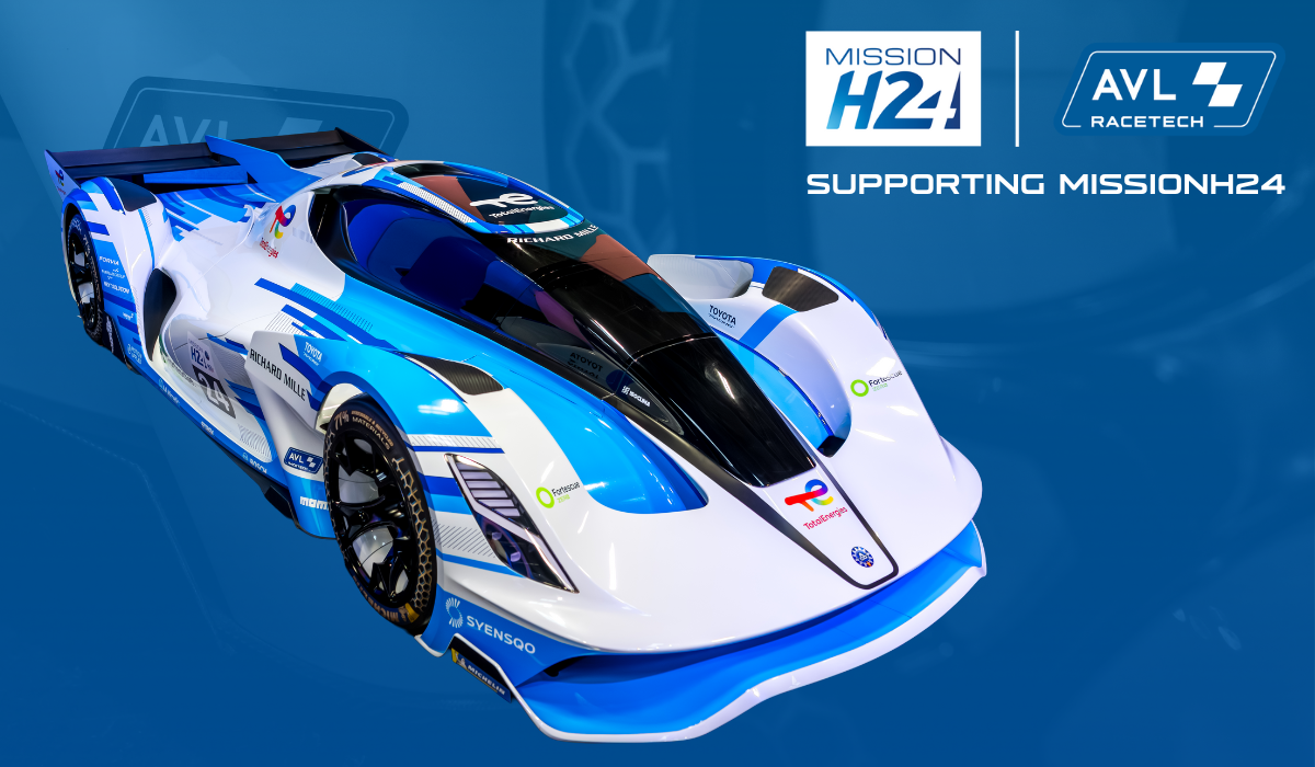 AVL RACETECH Supports MissionH24 for Hydrogen-Powered Motorsport
